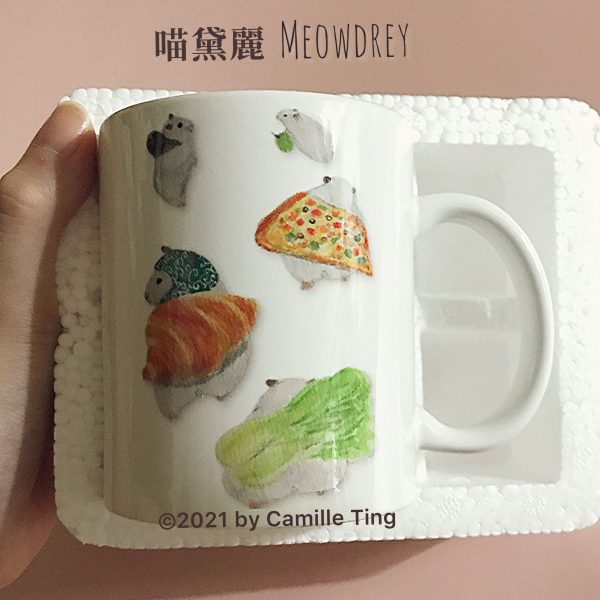 Sneaky Hamster Mug｜倉鼠小偷咖啡杯｜ハムスター泥棒：圖片 3