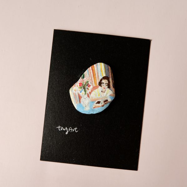 Henri Matisse | tiny paintings | handmade brooches ｜ 馬蒂斯名畫手作繪製別針