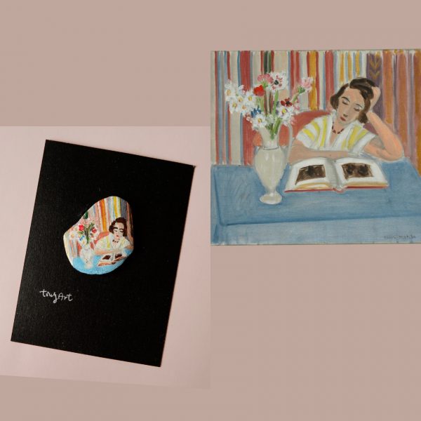Henri Matisse | tiny paintings | handmade brooches ｜ 馬蒂斯名畫手作繪製別針：圖片 2