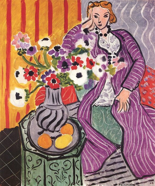 Henri Matisse art brooch ｜馬蒂斯名畫 手作繪製別針：圖片 2