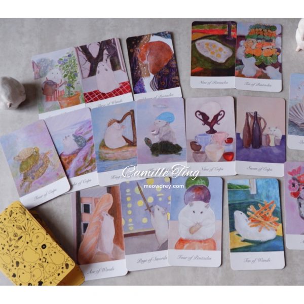 Hamster Tarot Card Deck : Bobby & Mei Mei Tarot 小ㄅ美美倉鼠塔羅牌：圖片 10