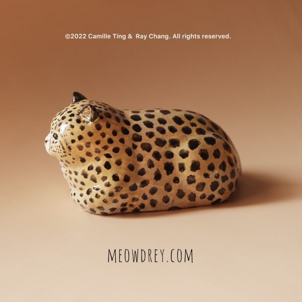 大豹 獵豹貓 雕塑桌面擺件  Cheetah Cat Sculpture - Camille Ting：圖片 8