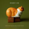 「橘子皮」貓咪｜手作雕塑｜orange cat sculpture  - Camille Ting：圖片 5