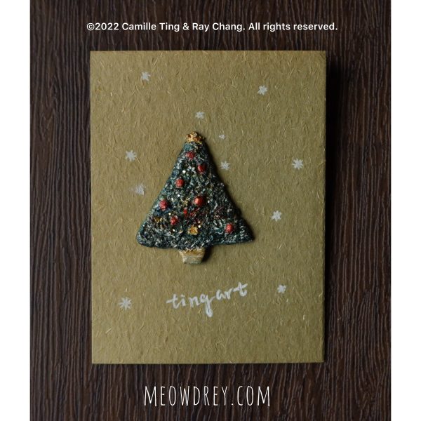 聖誕樹｜手作別針?Christmas Tree handmade brooch - rAe：圖片 5