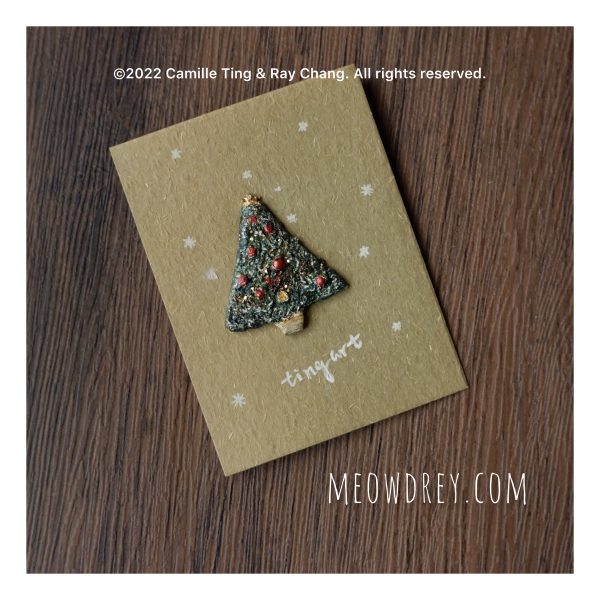 聖誕樹｜手作別針?Christmas Tree handmade brooch - rAe