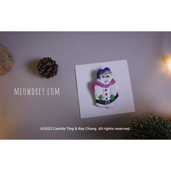詭異的雪人⛄️Creepy Snowman Brooch - rAe