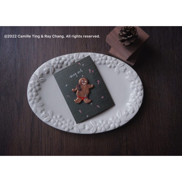 丁字褲薑餅人手作別針｜Gingerbread Man in Thong  - rAe：圖片 3