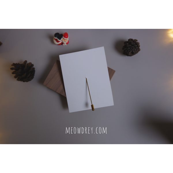 紅藍撞色聖誕小屋｜手作別針 Christmas House | handmade brooch - rAe：圖片 4