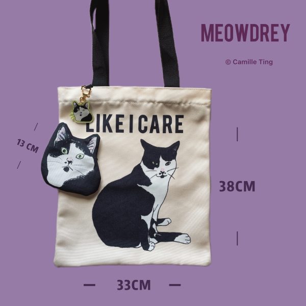 【預訂】咪咪托特手提袋+零錢包+鑰匙鏈【3件套】 MIMIDULULU ｜ Tote Bag + Coin Purse + Key chain（pre-order）