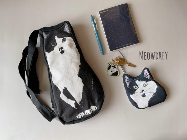 賓士貓咪咪 斜挎包 單肩包 Tuxedo Cat Bag【免運折扣碼777】：圖片 8