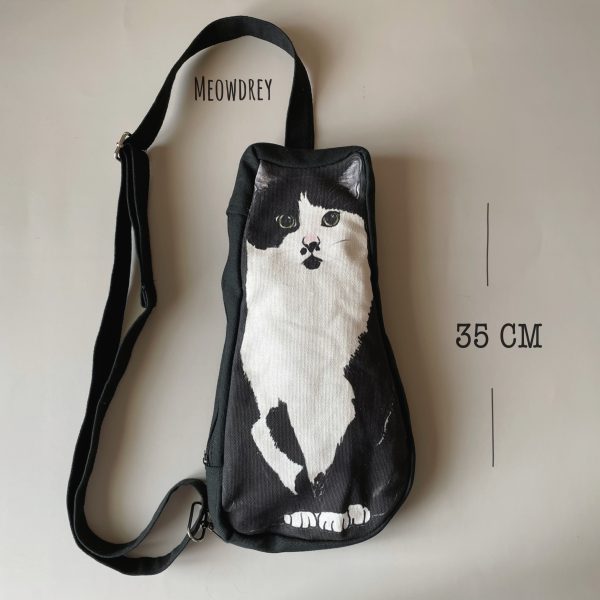 賓士貓咪咪 斜挎包 單肩包 Tuxedo Cat Bag【免運折扣碼777】