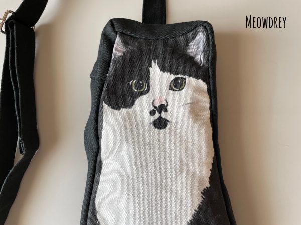 賓士貓咪咪 斜挎包 單肩包 Tuxedo Cat Bag【免運折扣碼777】：圖片 4