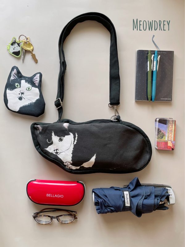 咪咪斜挎包Tuxedo Cat Mimi Dululu Bag【免運折扣碼777】：圖片 3